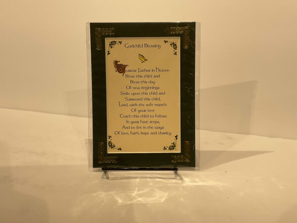 Godchild Blessing 5x7 #42