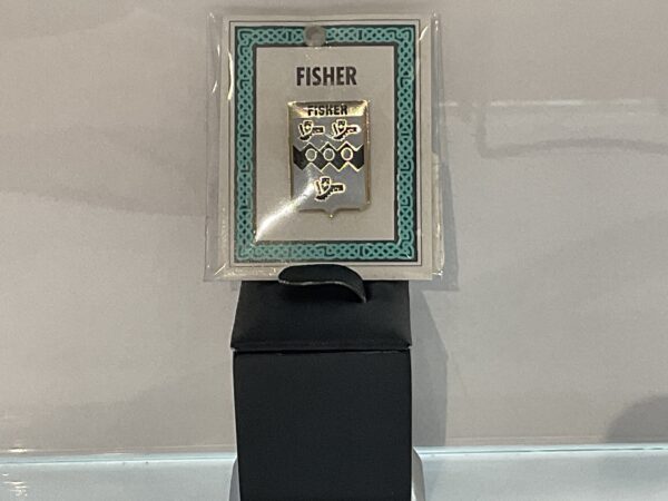 Pinbadge Fisher
