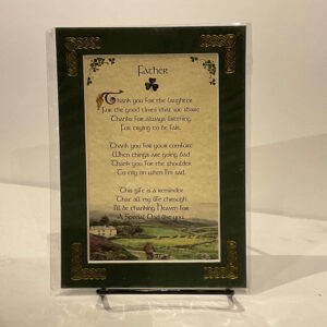 Father Thank You 5x7 #34