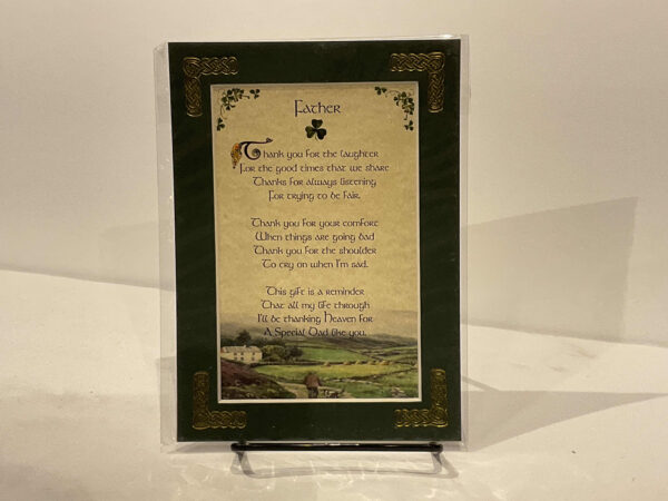 Father Thank You 5x7 #34