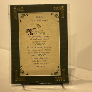 EMT Serenity Prayer 5x7 #29