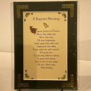 Baptism Blessing Dearest Father 5x7 #7