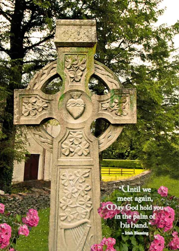 Card Sympathy Cross IW-241