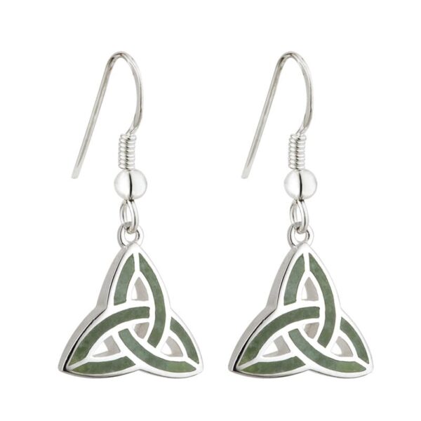 Earrings Drop Trin Marb S33301