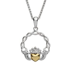 Necklace Clad Gold Heart BP40