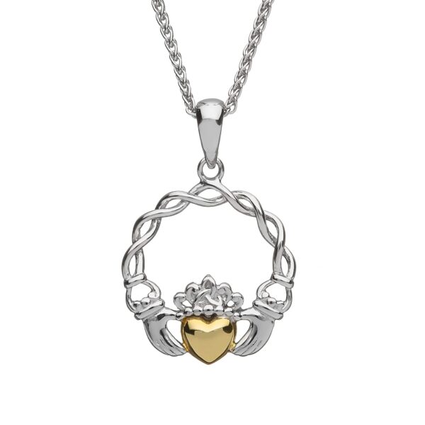 Necklace Clad Gold Heart BP40