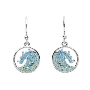 Earrings Drop Wave OC113