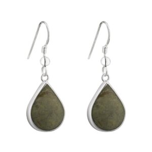 Earrings Drop Tear Drop Marb S34018