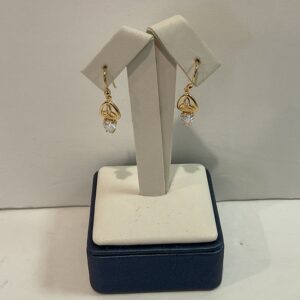 Trinity Knot Drop Earrings