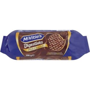McVities Digestives Milk Choc 266g
