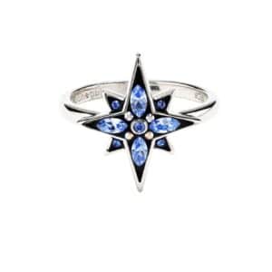 Midnight Bethlehem Star Ring