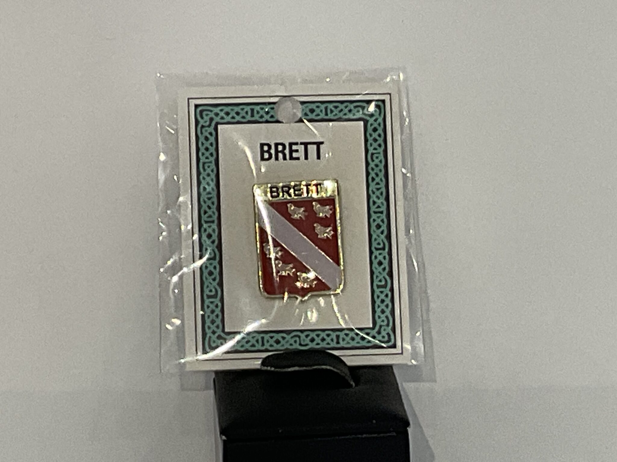 Pinbadge Brett